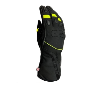 Manusi barbati Touring iarna Seventy model SD-T7 Gobi negru/galben fluor - Negru/galben fluor , XL (10 cm)