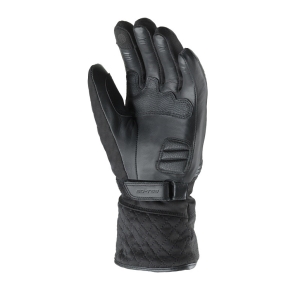 Manusi femei (dama) piele Touring iarna Seventy model SD-T53 negru - Negru , M (8 cm)