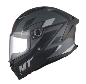 Casca integrala MT Stinger 2 Zivze C2 negru/gri mat – punctaj maxim SHARP Test – 5 stele - Negru/gri mat , M (57/58cm)