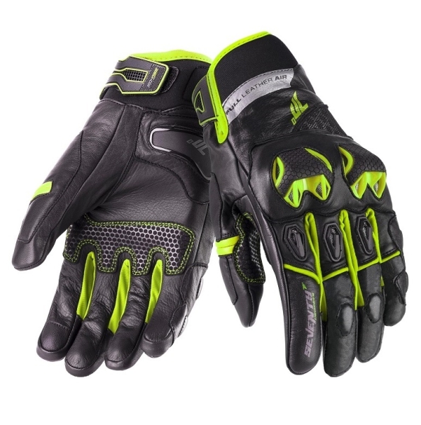 Manusi barbati Racing/Naked iarna Seventy model SD-N47 negru/galben - Negru/galben , S (7 cm)