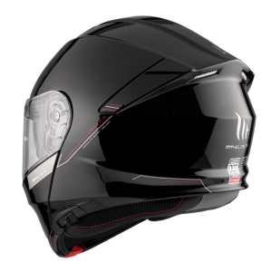 Casca modulabila MT Genesis SV A1 negru lucios Pinlock ready - omologare noua ECE 22.06 - tip viziera: MT-V-25 - Negru lucios , L (59/60cm)