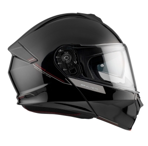 Casca modulabila MT Genesis SV A1 negru lucios Pinlock ready - omologare noua ECE 22.06 - tip viziera: MT-V-25 - Negru lucios , XL (61/62cm)