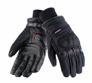 Manusi femei iarna Seventy model SD-C31 negru/roz – WinterTex - degete tactile - Negru/roz , XS (6 cm)