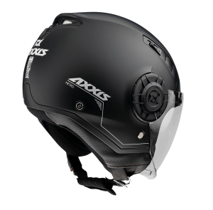 Casca Axxis model Metro S A1 negru lucios (open face) - omologare noua ECE 22.06 - tip viziera: MT-V-26B - Negru lucios , XXL (63/64cm)