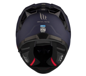 Casca integrala MT Thunder 4 SV A7 albastru mat (ochelari soare integrati) - tip viziera MT-V-28B - Albastru mat , XXXL (65/66cm)