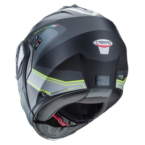 Casca modulabila (flip-up) Caberg model Duke X SV Tour I5 negru/galben fluor/antracit mat Pinlock ready - lentila Pinlock inclusa - Negru/galben fluor/antracit , S (55/56cm)