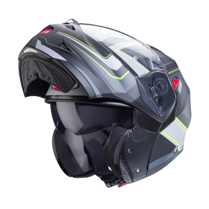 Casca modulabila (flip-up) Caberg model Duke X SV Tour I5 negru/galben fluor/antracit mat Pinlock ready - lentila Pinlock inclusa - Negru/galben fluor/antracit , XS (53/54cm)