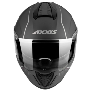 Casca integrala Axxis Hawk SV A2 titanium mat (ochelari soare integrati) - tip viziera: MT-V-31 - Titanium mat , XS (53/54cm)