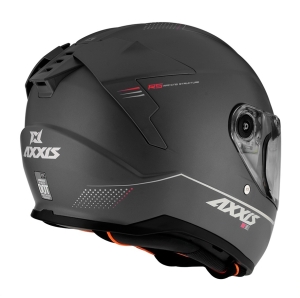 Casca integrala Axxis Hawk SV A2 titanium mat (ochelari soare integrati) - tip viziera: MT-V-31 - Titanium mat , XL (61/62cm)