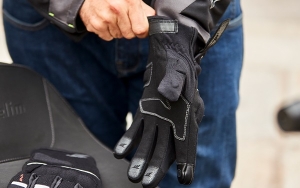 Manusi femei Touring iarna Seventy model SD-C45 negru/gri – WinterTex - Negru/gri , L (9 cm)