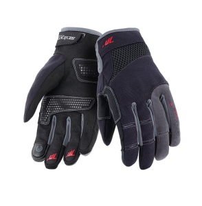 Manusi femei Urban vara Seventy model SD-C50 negru/gri - degete tactile - Negru/gri , XL (10 cm)