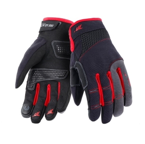 Manusi barbati Urban vara Seventy model SD-C48 negru/rosu - degete tactile - Negru/rosu , XXL (11 cm)