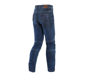 Blugi (jeans) moto barbati Seventy model SD-PJ6 tip Slim fit culoare: albastru (insertii Aramid Kevlar) - Albastru , L