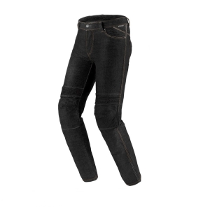 Blugi (jeans) moto barbati Seventy model SD-PJ6 tip Slim fit culoare: negru (cu insertii Aramid Kevlar) - Negru , 4XL