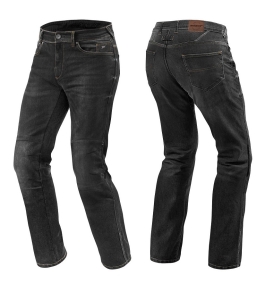 Blugi (jeans) moto femei Seventy model SD-PJ4 tip Regular fit culoare: negru (cu insertii Aramid Kevlar) - Negru , XXL