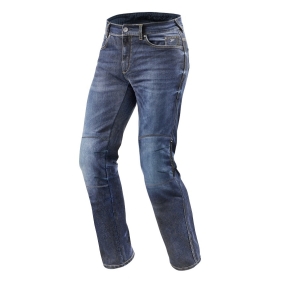 Blugi (jeans) moto barbati Seventy model SD-PJ2 tip Regular fit culoare: albastru (cu insertii Aramid Kevlar) - Albastru , M