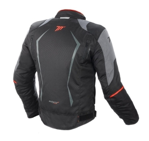 Geaca (jacheta) motociclete barbati Racing Seventy vara/iarna model SD-JR47 culoare: negru/rosu - Negru/rosu , XL, 4