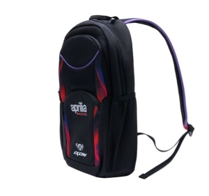 Rucsac (ghiozdan) moto Ixon model Aprilia 26 – culoare: negru/mov/rosu neon (produs cu licenta Aprilia), 3