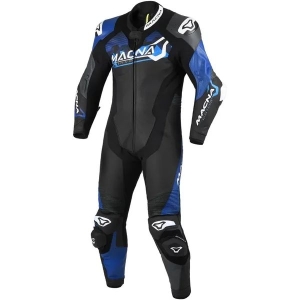 Combinezon de piele 1 piesa MACNA BLITZ Negru 48