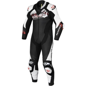Combinezon de piele 1 piesa MACNA BLITZ Negru 48, 8
