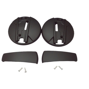 Kit capace mecanism viziera casca Caberg model Ghost - Ghost X - culoare: negru mat
