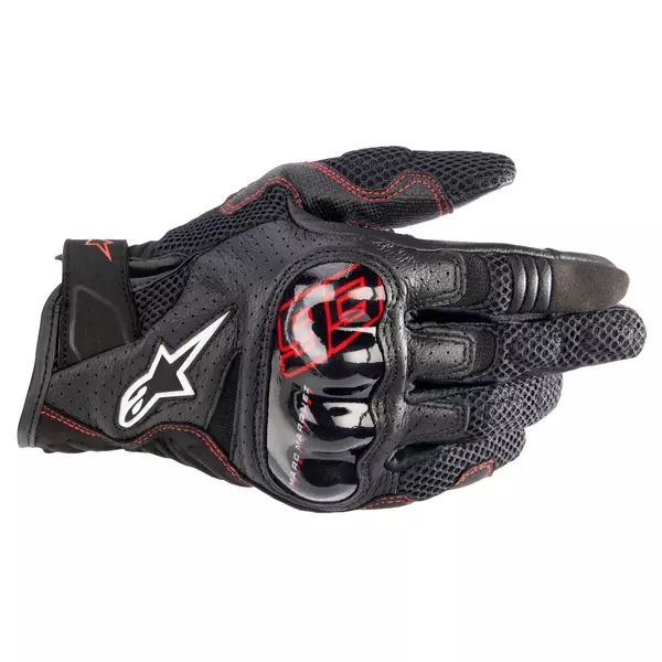 Manusi de piele vara ALPINESTARS MM93 RIO HONDO V2 AIR XXL Negru/Gri/Rosu, 5