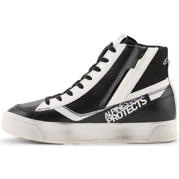 Ghete moto dama ALPINESTARS STELLA STATED FLAIR Negru/Alb 36, 5