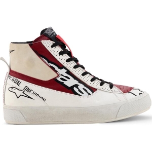 Ghete moto dama ALPINESTARS STELLA STATED FLAIR Negru/Alb 36