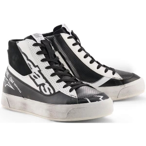 Ghete moto dama ALPINESTARS STELLA STATED FLAIR Negru/Alb 36, 39