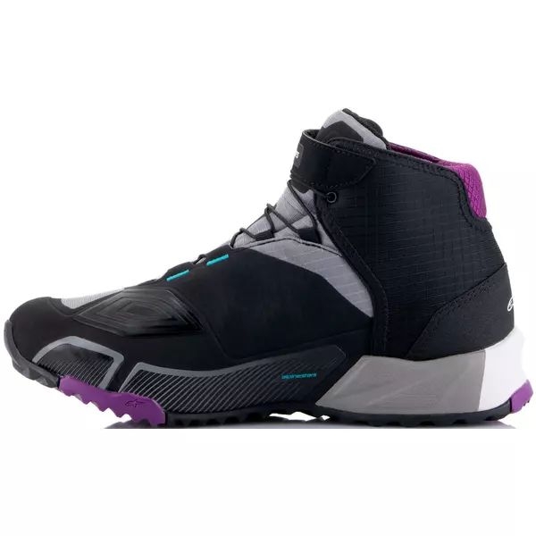 Ghete moto dama ALPINESTARS CR-X DRYSTAR 38 Negru/Gri/Mov, 20