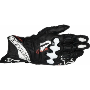 Manusi de piele race ALPINESTARS GP PLUS R V3 M Galben fluo/Negru, 3