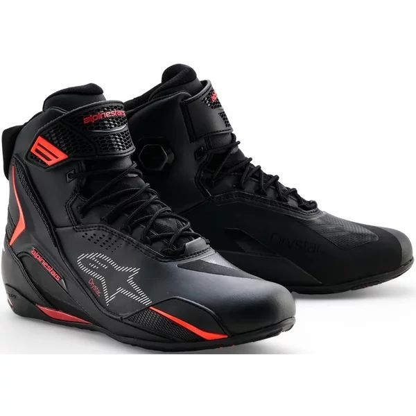 Ghete moto sport/touring ALPINESTARS FASTER-4 DRYSTAR 46 Negru/Gri, 8