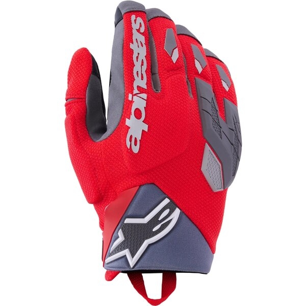Manusi enduro/adventure ALPINESTARS DURACK S Negru/Gri/Rosu, 9