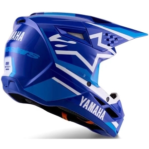 Casca cross-enduro de copii ALPINESTARS S-M3 YOUTH YAMAHA ECE06 M Albastru/Alb, 10