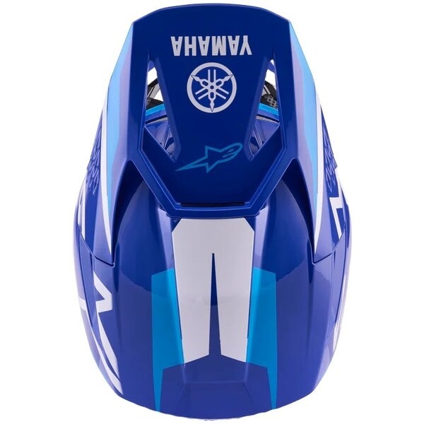 Casca cross-enduro de copii ALPINESTARS S-M3 YOUTH YAMAHA ECE06 L Albastru/Alb, 5