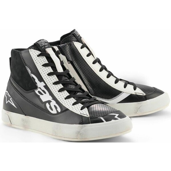 Ghete moto ALPINESTARS STATED FLAIR 40 Alb/Rosu, 13