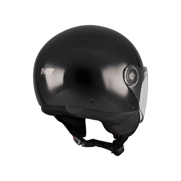 Casca open face motociclete MT Street S Pure A1 alb lucios - omologare noua ECE 22.06 - tip viziera: MT-V-15B - M (57/58cm), 4