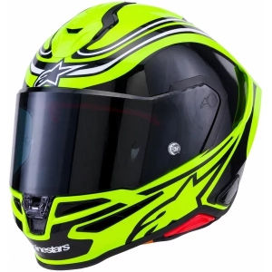 Casca integrala sport ALPINESTARS S-R7 ZEAL XS Negru/Albastru/Roz, 7