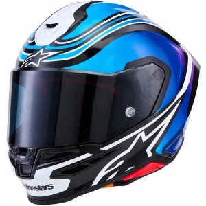 Casca integrala sport ALPINESTARS S-R7 ZEAL XS Negru/Albastru/Roz, 11