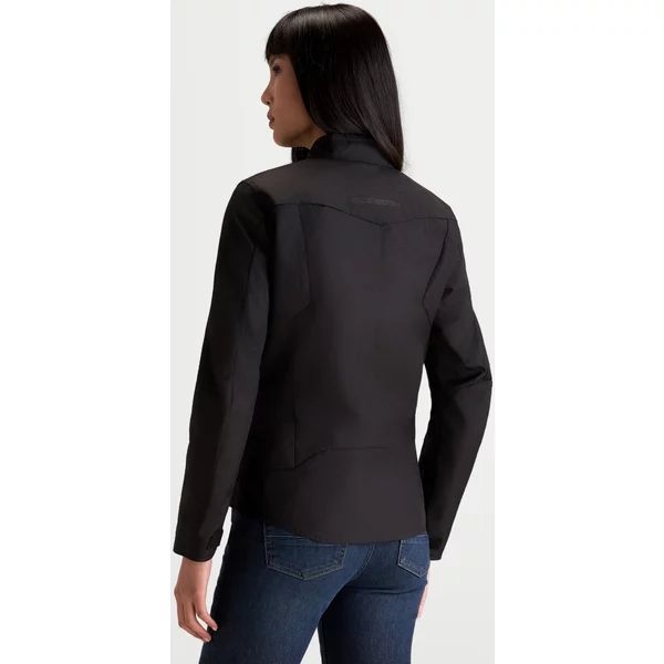 Geaca moto textil impermeabila dama ALPINESTARS C-1 XS Negru/Negru, 4