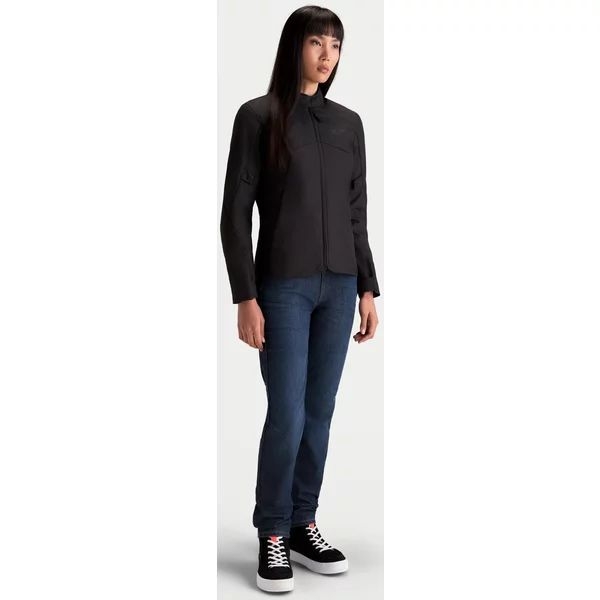 Geaca moto textil impermeabila dama ALPINESTARS C-1 XS Negru/Negru, 20
