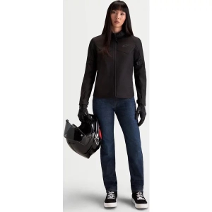 Geaca moto textil impermeabila dama ALPINESTARS C-1 XS Negru/Negru, 13