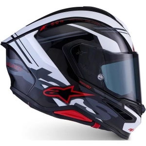 Casca integrala sport ALPINESTARS S-R7 A-CORE XXL Negru/Alb/Rosu, 16