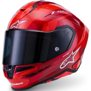 Casca integrala sport ALPINESTARS S-R7 A-CORE XXL Negru/Alb/Rosu, 18