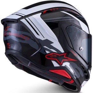 Casca integrala sport ALPINESTARS S-R7 A-CORE XXL Negru/Alb/Rosu, 22
