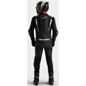 Combinezon de piele 2 piese ALPINESTARS MISSILE V3 46 Negru/Rosu fluo, 29