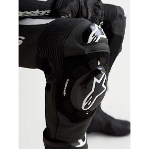 Combinezon de piele 2 piese ALPINESTARS MISSILE V3 46 Negru/Rosu fluo, 32