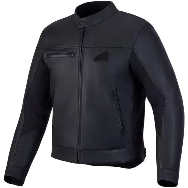 Geaca de piele ALPINESTARS MAVER-X Negru S, 4