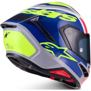 Casca integrala sport ALPINESTARS S-R7 LUMEN XS Negru/Mov/Rosu fluo, 8