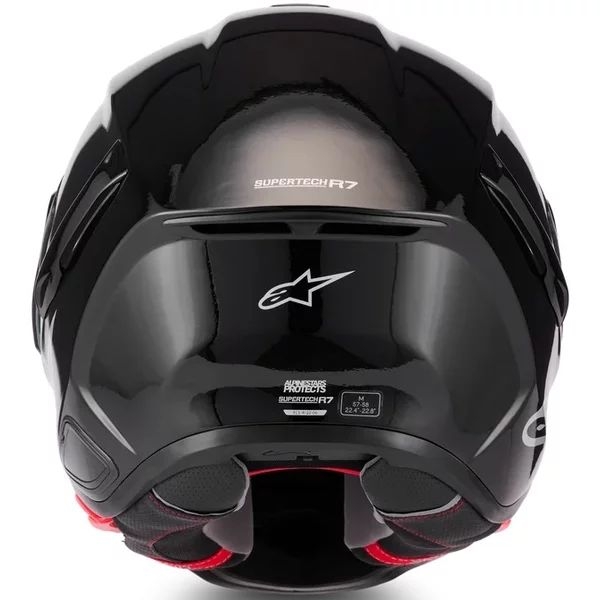 Casca integrala sport ALPINESTARS S-R7 SOLID M Negru mat, 15
